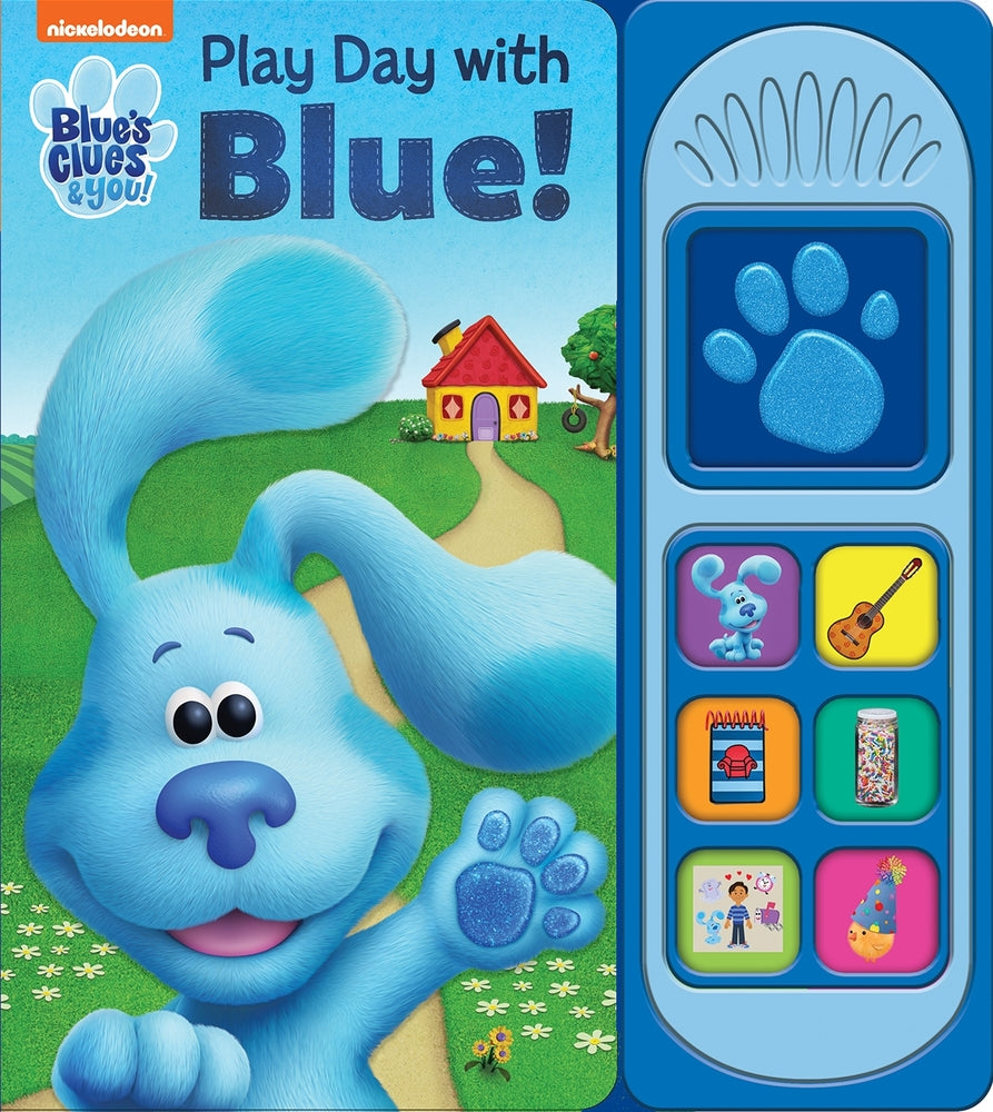 Book cover for Nickelodeon Blue's Clues & You!: Play Day with Blue! Sound Book [With Battery]