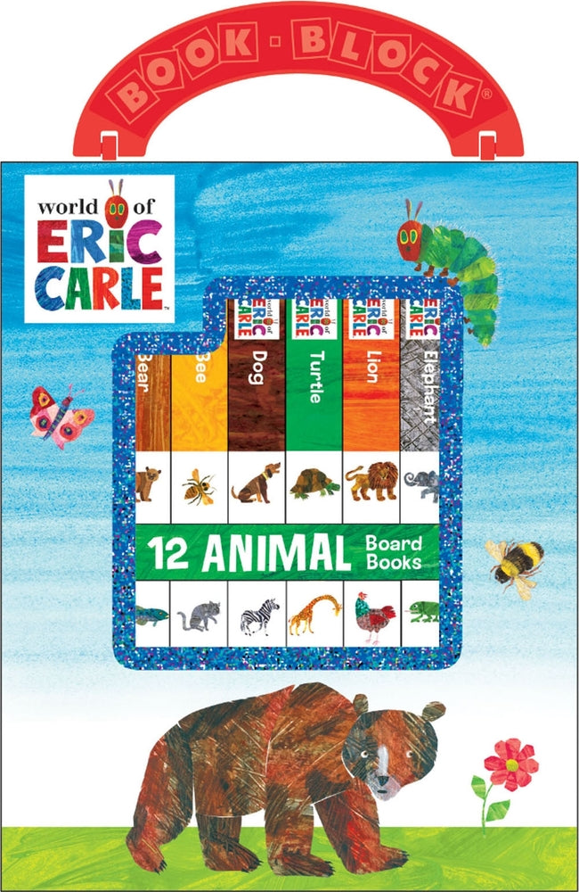 Book cover for World of Eric Carle: 12 Animal Board Books
