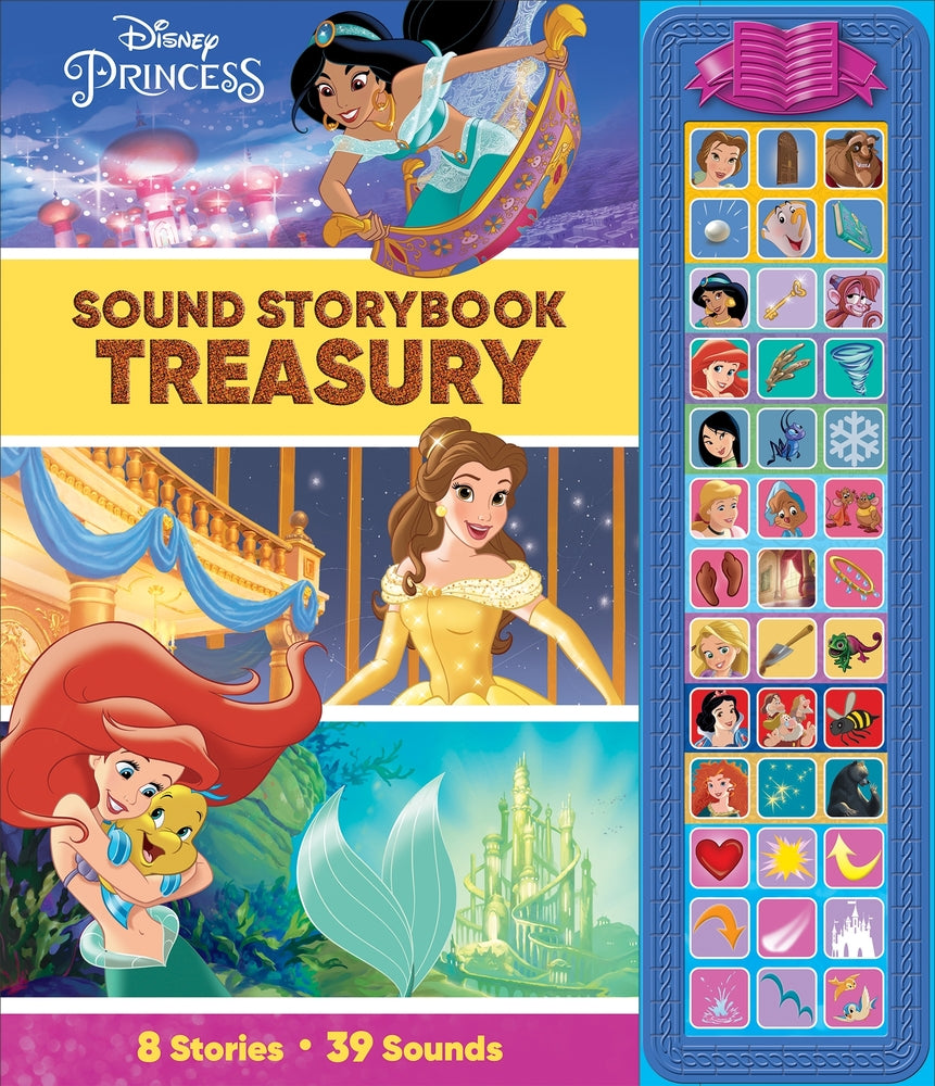 Book cover for Disney Princess: Sound Storybook Treasury [With Battery]