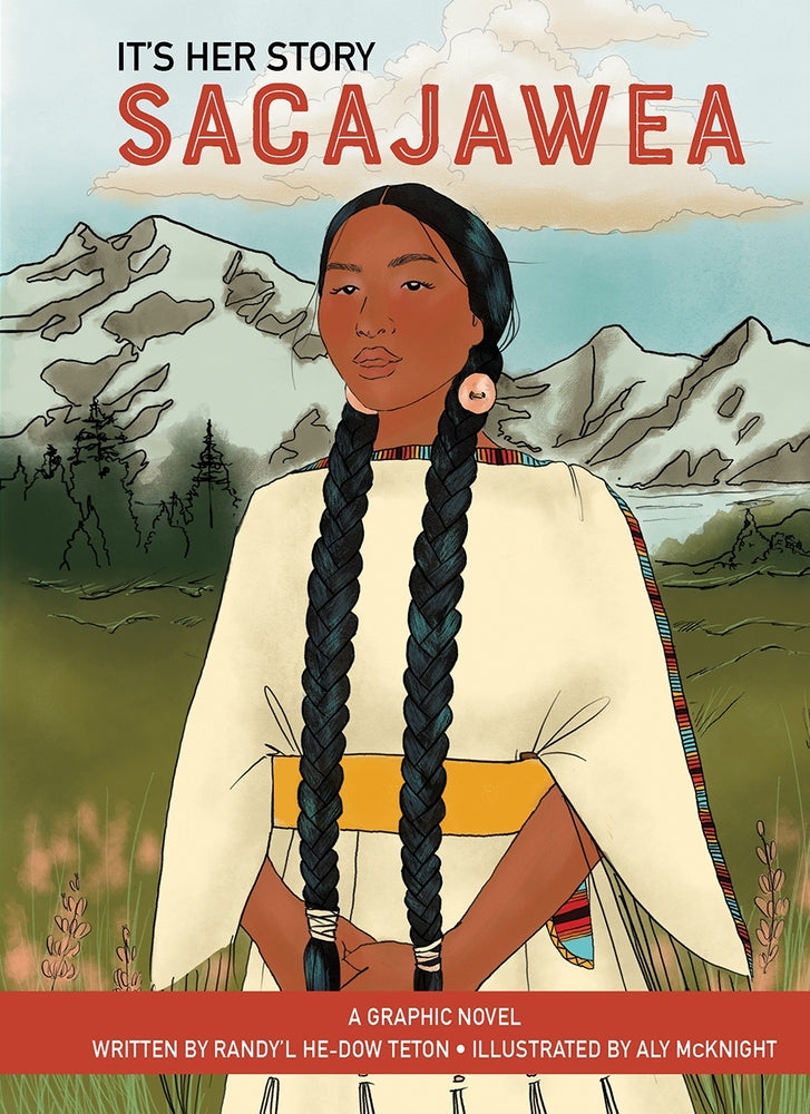 Book cover for It's Her Story Sacajawea a Graphic Novel