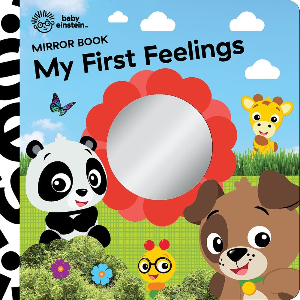 Book cover for Baby Einstein: My First Feelings Mirror Book