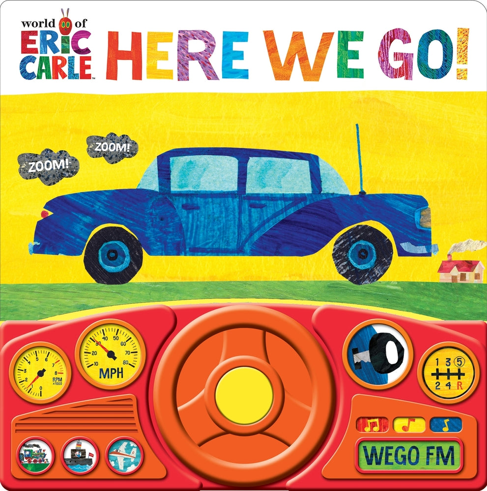 Book cover for World of Eric Carle: Here We Go! Sound Book [With Battery]