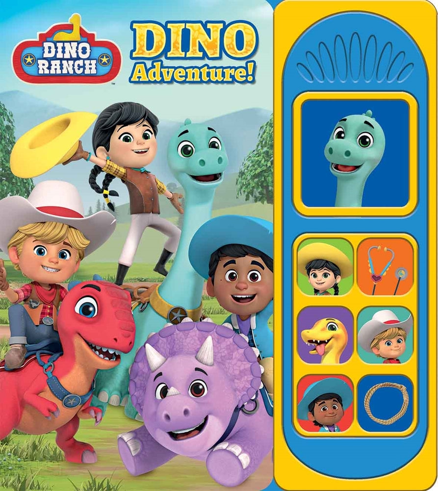 Book cover for Dino Ranch: Dino Adventure! Sound Book [With Battery]