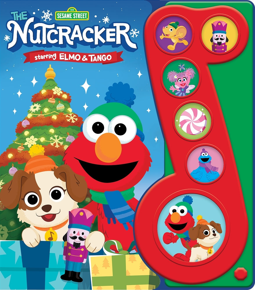 Book cover for Sesame Street: The Nutcracker Starring Elmo & Tango Sound Book [With Battery]