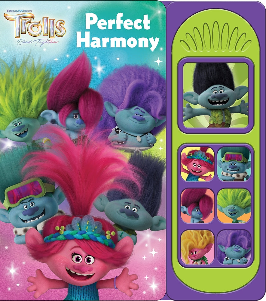Book cover for DreamWorks Trolls Band Together: Perfect Harmony Sound Book [With Battery]