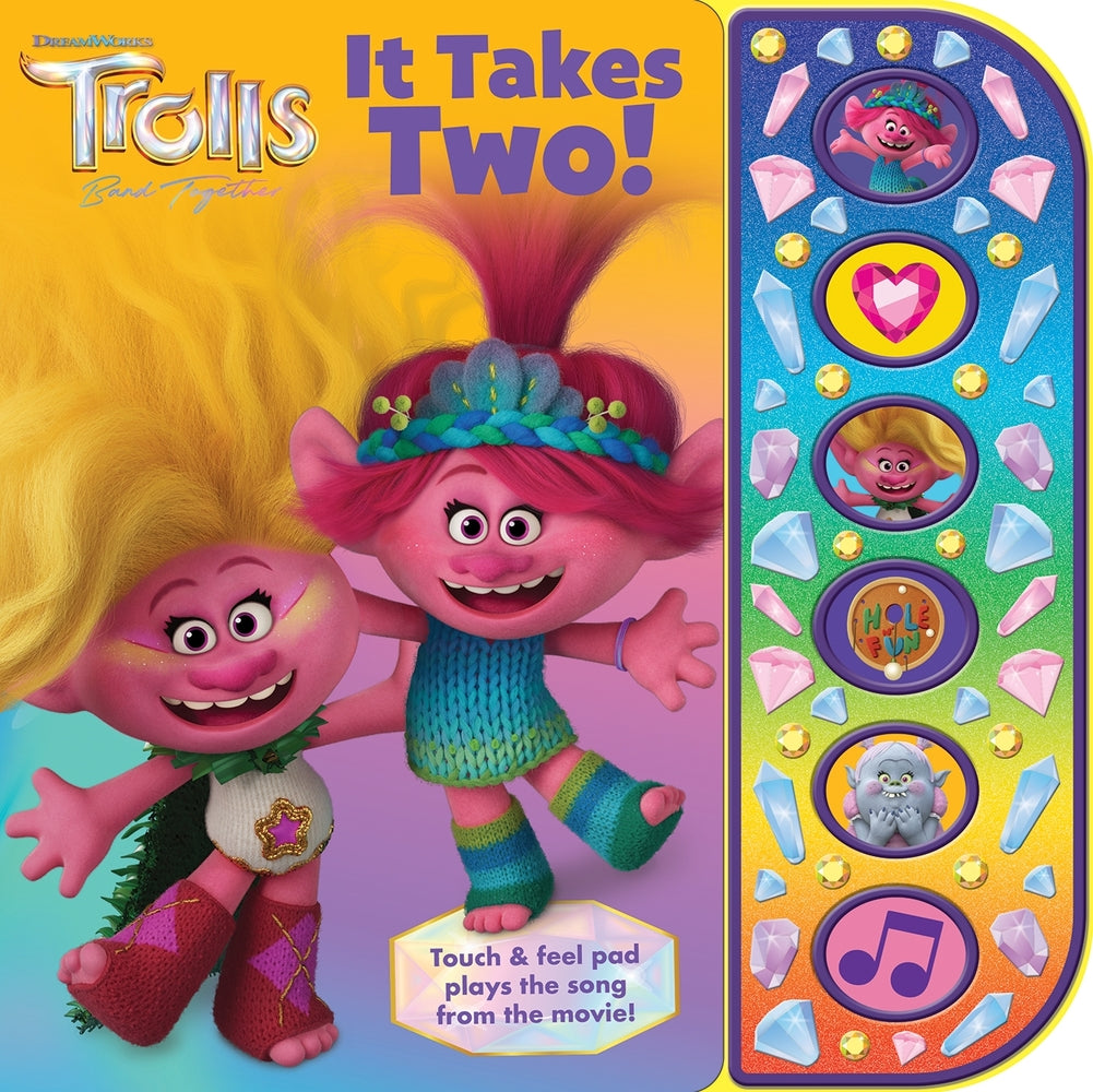 Book cover for DreamWorks Trolls Band Together: It Takes Two! Sound Book