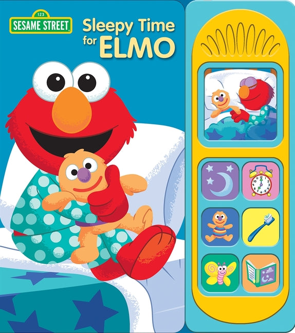 Book cover for Sesame Street: Sleepy Time for Elmo Sound Book [With Battery]