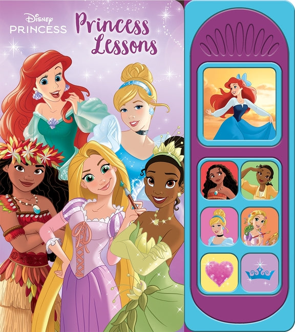 Book cover for Disney Princess: Princess Lessons Sound Book [With Battery]