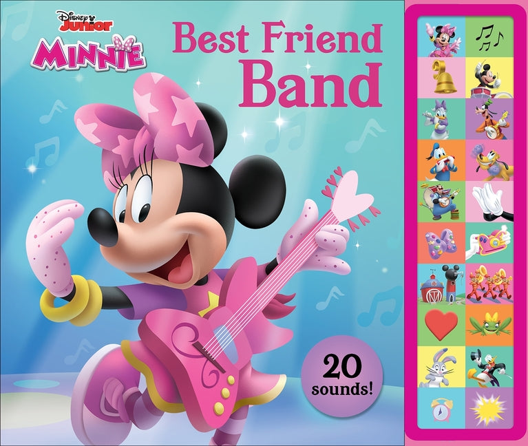 Book cover for Disney Junior Minnie Mouse: Best Friend Band Sound Book [With Battery]