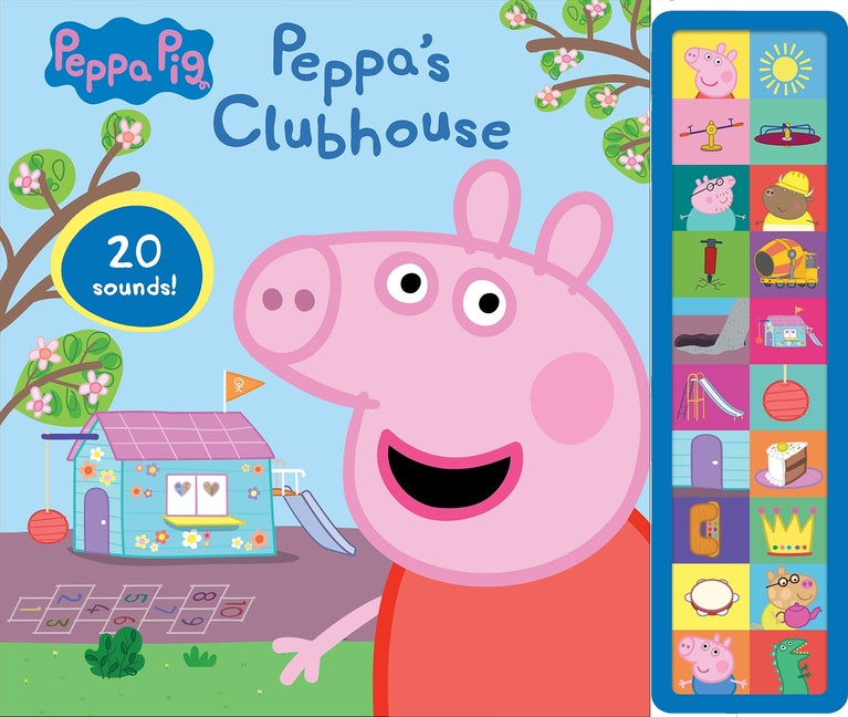 Book cover for Peppa Pig: Peppa's Clubhouse Sound Book [With Battery]