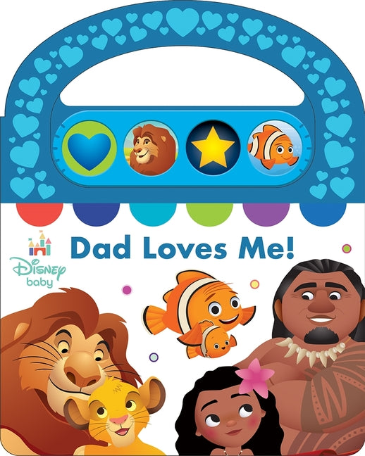 Book cover for Disney Baby: Dad Loves Me! Sound Book [With Battery]