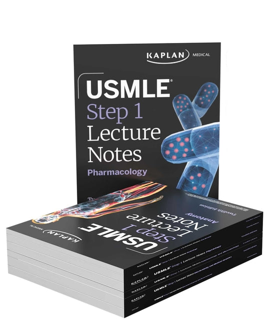 Book cover for USMLE Step 1 Lecture Notes, Twelfth Edition (2025-2026): 7-Book Preclinical Review