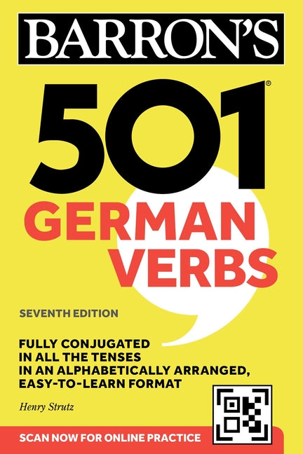 Book cover for 501 German Verbs, Seventh Edition