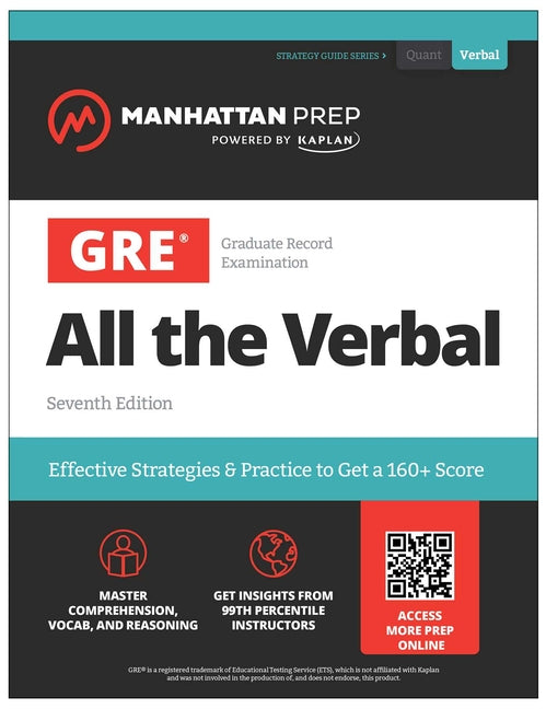 Book cover for GRE All the Verbal