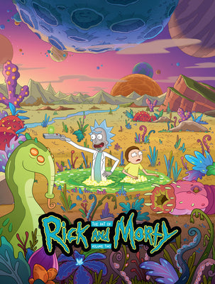 Book cover for The Art of Rick and Morty Volume 2