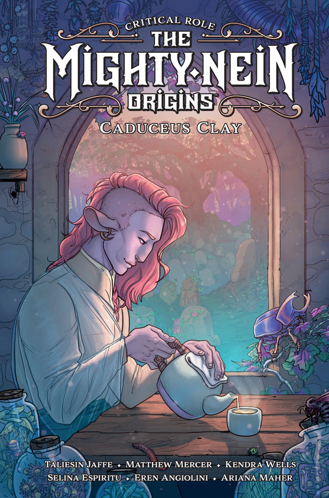 Book cover for Critical Role: The Mighty Nein Origins--Caduceus Clay