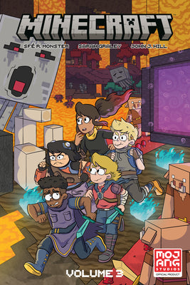 Book cover for Minecraft Volume 3 (Graphic Novel)