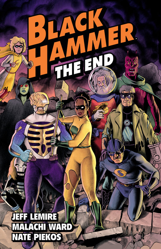 Book cover for Black Hammer Volume 8: The End
