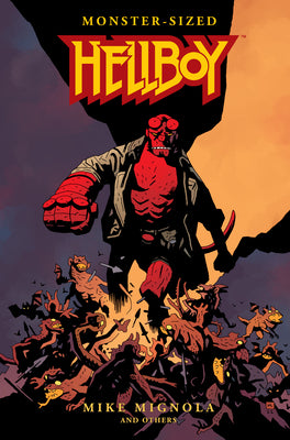 Book cover for Monster-Sized Hellboy