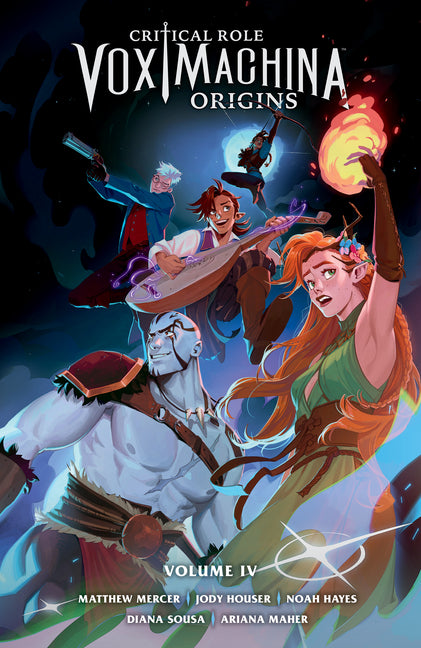 Book cover for Critical Role: Vox Machina Origins Volume IV