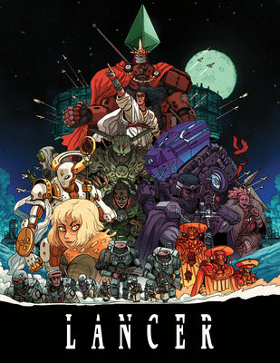 Book cover for Lancer Ttrpg Core Rulebook
