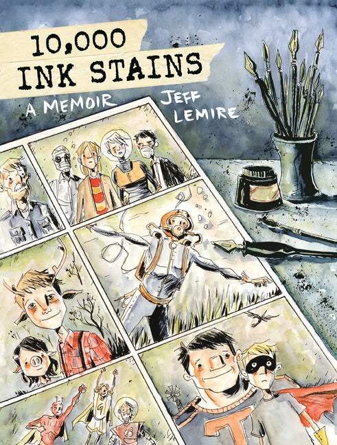 Book cover for 10,000 Ink Stains: A Memoir