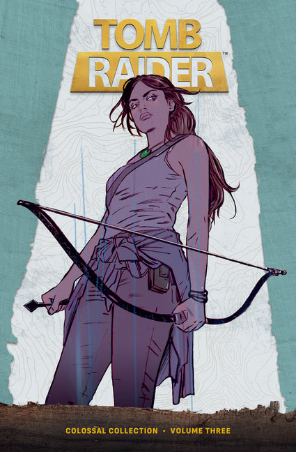 Book cover for Tomb Raider Colossal Collection Volume 3