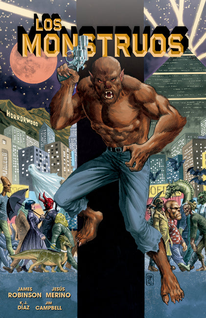 Book cover for Los Monstruos