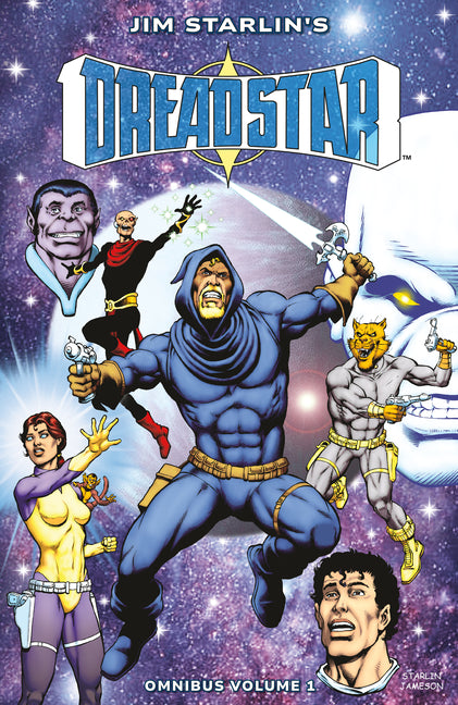 Book cover for Jim Starlin's Dreadstar Omnibus Volume 1