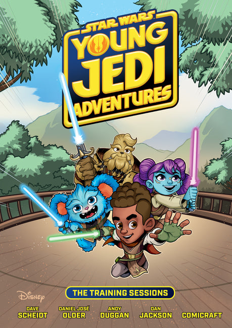 Book cover for Star Wars: Young Jedi Adventures--The Training Sessions