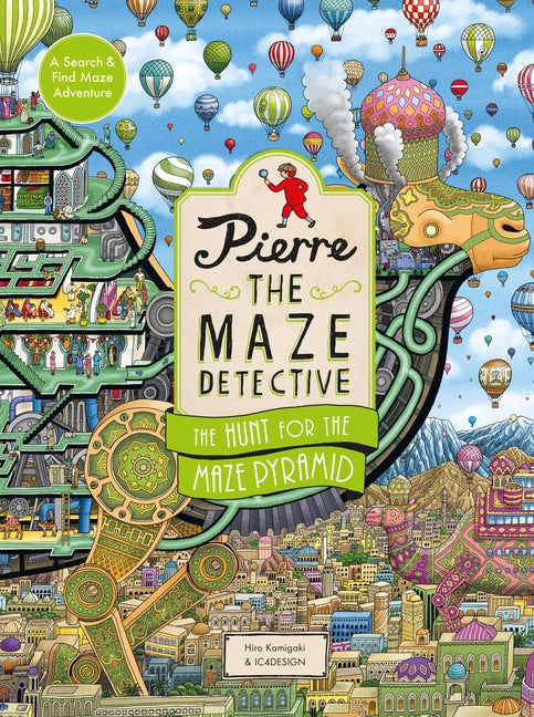 Book cover for Pierre the Maze Detective: The Hunt for the Maze Pyramid