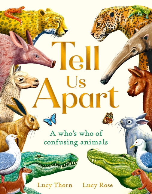 Book cover for Tell Us Apart: A Who's Who of Confusing Animals