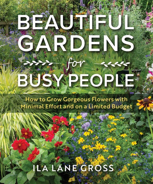 Book cover for Beautiful Gardens for Busy People: How to Grow Gorgeous Flowers with Minimal Effort and on a Limited Budget