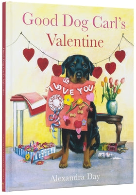 Book cover for Good Dog Carl's Valentine Board Book