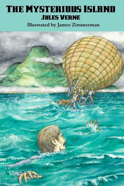 Book cover for Mysterious Island