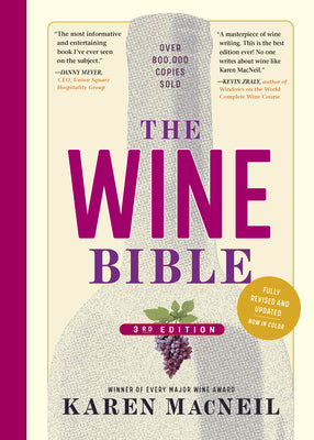 Book cover for The Wine Bible, 3rd Edition