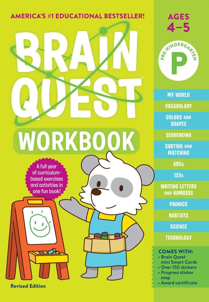 Book cover for Brain Quest Workbook: Pre-K Revised Edition