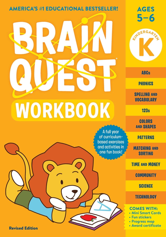 Book cover for Brain Quest Workbook: Kindergarten Revised Edition