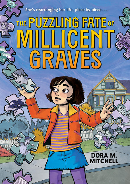 Book cover for Puzzling Fate of Millicent Graves (a Graphic Novel)
