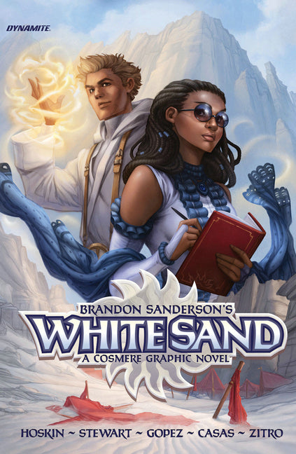 Book cover for Brandon Sanderson's White Sand Omnibus
