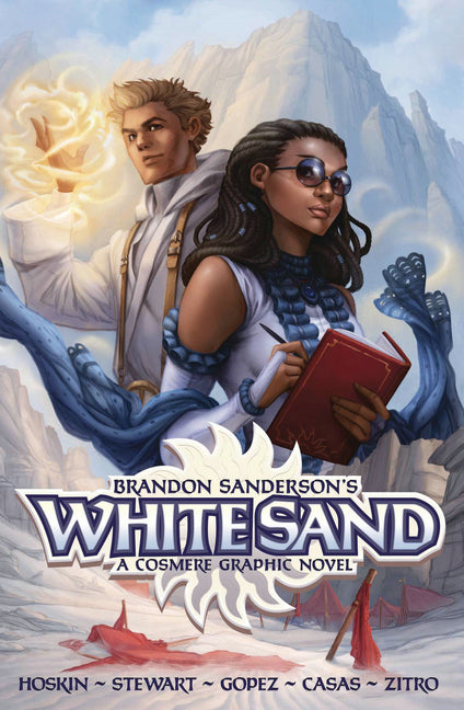 Book cover for Brandon Sanderson's White Sand Omnibus
