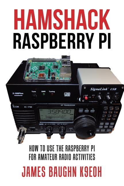 Book cover for Hamshack Raspberry Pi: How to Use the Raspberry Pi for Amateur Radio Activities