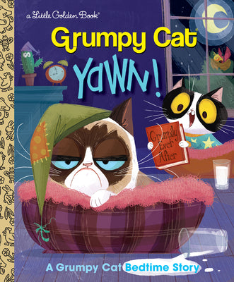 Book cover for Yawn! a Grumpy Cat Bedtime Story (Grumpy Cat)