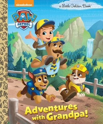 Book cover for Adventures with Grandpa! (Paw Patrol)