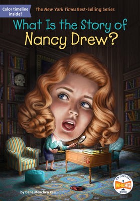 Book cover for What Is the Story of Nancy Drew?