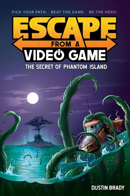 Book cover for Escape from a Video Game: The Secret of Phantom Island Volume 1