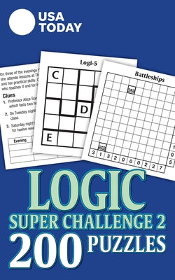 Book cover for USA Today Logic Super Challenge 2: 200 Puzzles