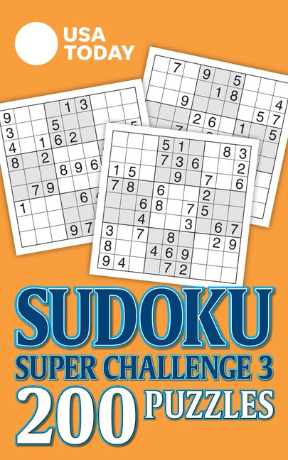 Book cover for USA Today Sudoku Super Challenge 3