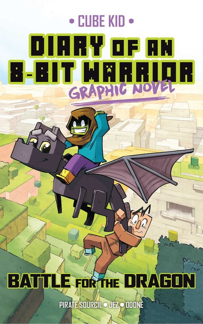 Book cover for Diary of an 8-Bit Warrior Graphic Novel: Battle for the Dragon Volume 4