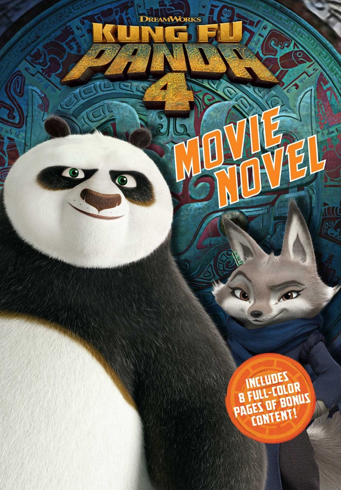 Book cover for Kung Fu Panda 4 Movie Novel